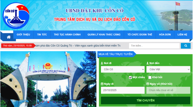 Mở cổng bán vé tàu cao tốc Cửa Việt – Cồn Cỏ | Nhanh chóng – An toàn – Tiện lợi